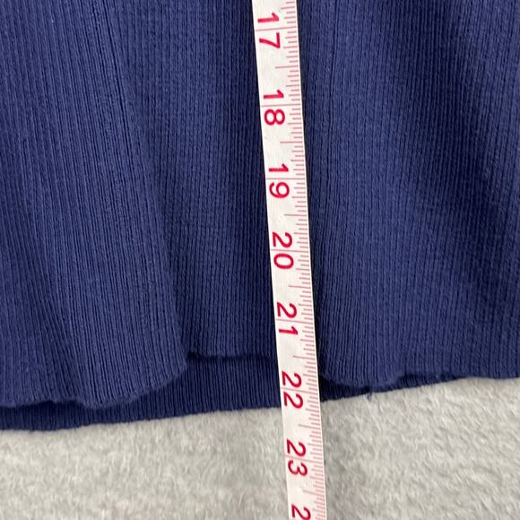 Point Sur Women's Ribbed Sweater Wool Blend Flutter Sleeve Size S Flattering Cut - Picture 4 of 7